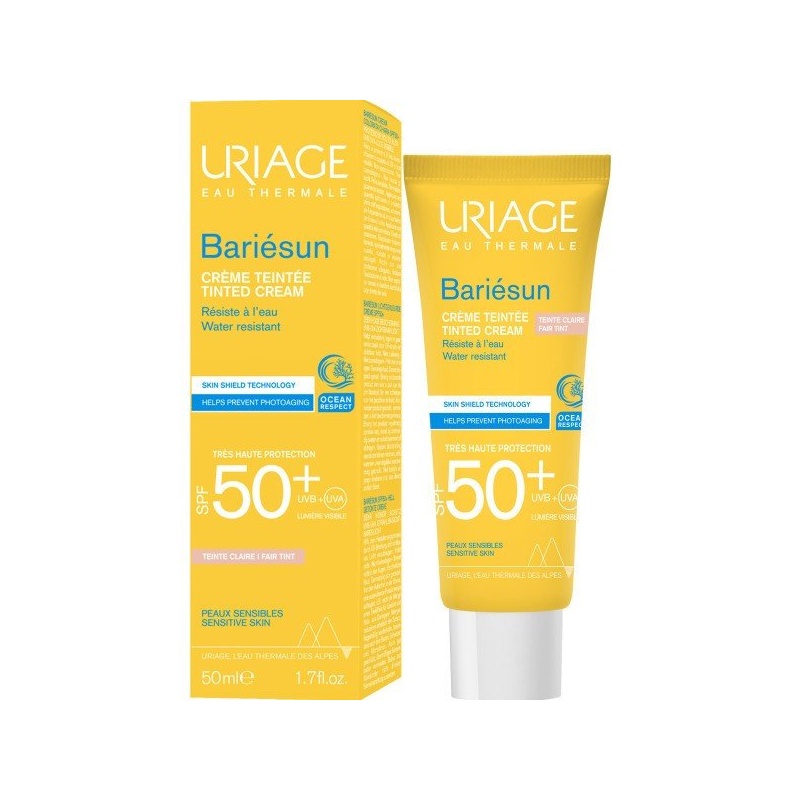 URIAGE Bariesun SPF50 fair tonirana krema 50ml
